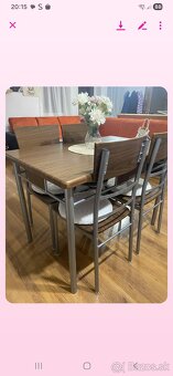 Jedálenský stôl a stoličky - 3