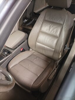 Audi A6 C6 kožené sedačky - 3
