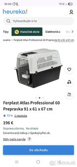 Ferplast atlas profesionál prepravka pre psa - 3