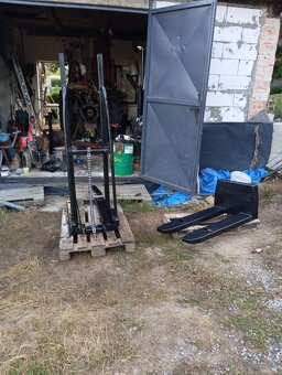 Vysokozdvižný vozík ručný - 3