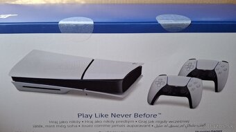 PS 5 1TB slim 2 x gamepad nova nerozbalena 2r zaruka - 3