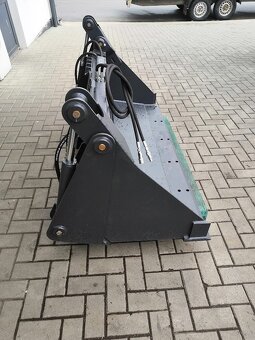Kombinovaná lopata 4v1 , klapačka na šmykom riadený nakladač - 3