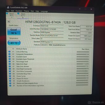 SK Hynix 128GB M.2 SATA SSD - 3