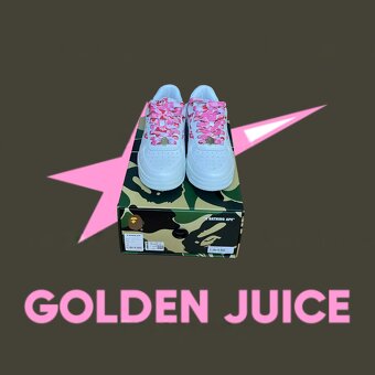 A Bathing Ape Bape Sta Icon ABC Camo "Pink" - 3