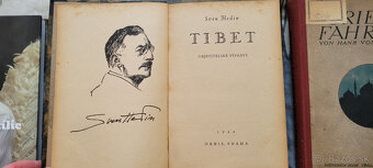 8 x staršie cestopisy - aj Sven Hedin: Tibet (1944) - 3