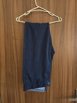 Pánske tmavomodré sako a nohavice - 3