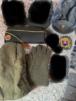 vojenská čiapka policajná čiapka policajná baranica - 3