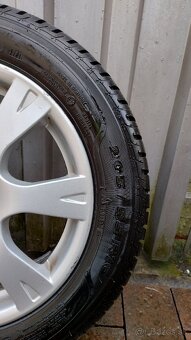 Pneumatiky SAVA Eskimo 205x55 R16 + disky Škoda Octavia 2 - 3