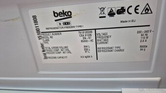 Predam kombinovanu chladnicku 204L s mraziakom 87L - 3