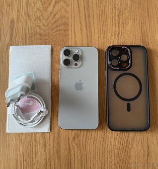 iPhone 15Pro Max 256gb Natural Titanium v záruke - 3