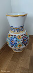 Vysoká váza z Modranskej keramiky - 3