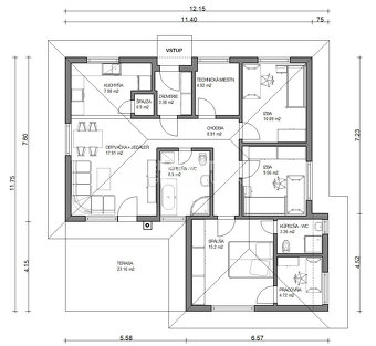 BUNGALOV S POZEMKOM A KRÁSNYMI VÝHĽADMI - 3