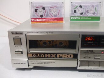 HIGH END kazetovy deck TECHNICS RS-B505, Class AA vyr. JAPAN - 3