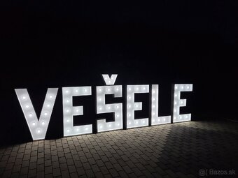 Svetelný LED nápis - 3