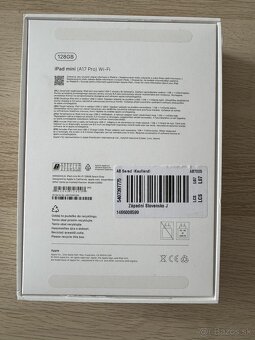 Predám ipad mini 2024 s 128gb wifi - 3