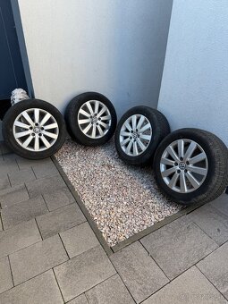 aludisky s o zimnymi pneu na vw multivan r17 roztec 5x120 - 3