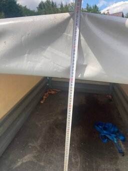 Prenajom vyklapacieho privesneho vozika-750kg s plachtou - 3