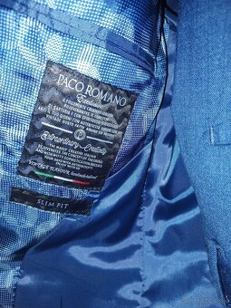 2x oblek Čierny a modrý - 3