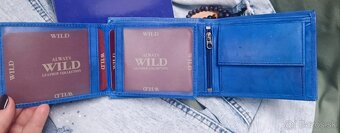 Pánska modrá peňaženka - 3