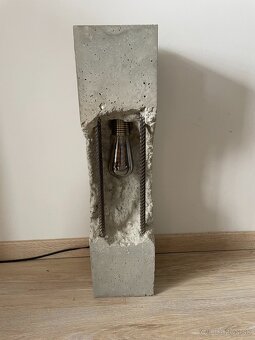 Betónová lampa - 3