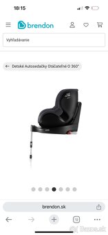 Otočná autosedačka s isofixom - 3