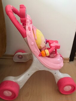 Fisher Price choditko a kočiarik s princeznou - 3