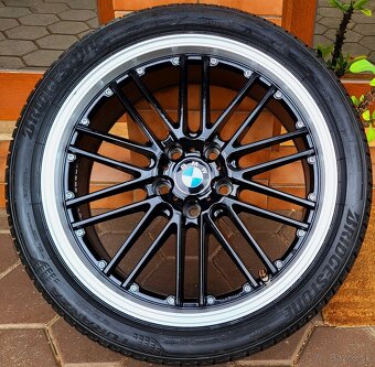 alu R19 5x120, dvojrozmer, BMW rada 5, F10/F11, letné pneu - 3