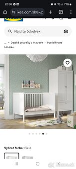 Detska postielka Ikea Sundvik 3v1 - 3
