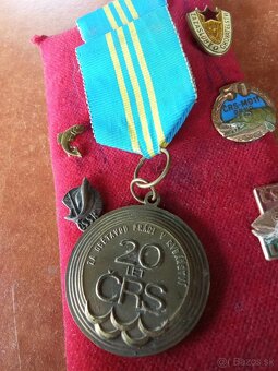 rybarske odznaky + medaila - CSSR. - 3