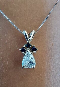Luxusný diamantovy prívesok z 14k zlata - 3