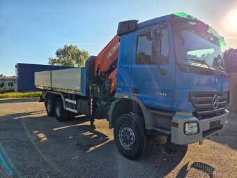 Mercedes-Benz ACTROS 3341 6x6 + CRANE PM 30 dialkové ovlád. - 3