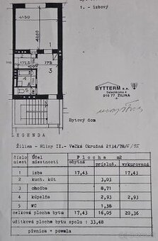 predaj 1 izbový byt Bulvár - 3