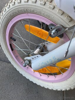 Nepouživány bicykel Princess cosmic 14" kolesá + pomocné - 3
