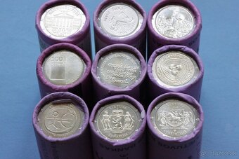 euromince - rolky Malta Grécko Litva Cyprus - 3