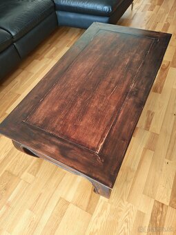 Konferenčný stolík Mahagoni - 3