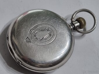 Strieborné, vreckové hodinky. - 3