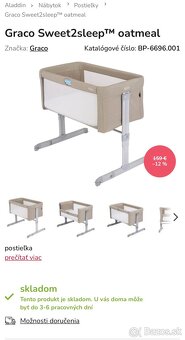 Detská postieľka Graco Sweet2sleep - 3