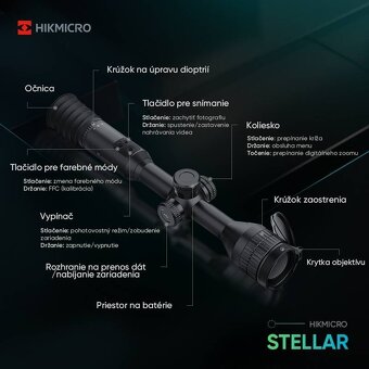 Hikmicro Stellar SQ35 jadro s rozlíšením 640 × 512 pixelov - 3