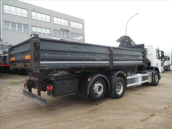 Volvo FM 410, 6x2, sklápěč S3, Hiab - 3