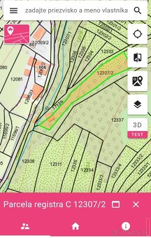 Pozemok 1558m² Terchová - 3