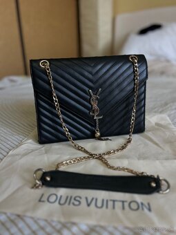 Kabelka YSL cierna (yves saint lauren) zlato cierna kabelka - 3