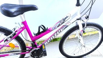KVALITNÝ DÁMSKY/JUNIOR/DIEVČENSKÝ HORSKÝ BICYKEL 24" - 3