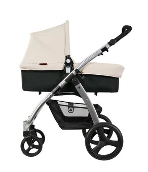 Autosedačka + Hluboké lůžko Top Mark PURE CAMEL,béžová, NOVÉ - 3