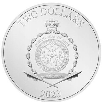 Harry Potter strieborna vianocna minca - 3