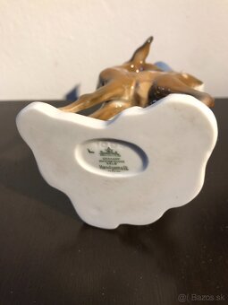 051 - Rosenthal , Germany ,dievča so srnkou - 3