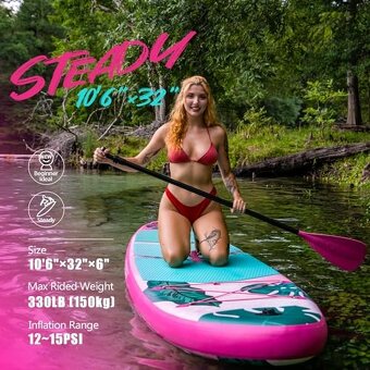 Paddleboard, Sup doska ešte nerozbalená, úplne nová - 3