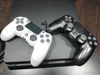 GoldHEN SONY PlayStation slim + 2x ovládač + taška - 3