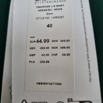 POZOR ZĽAVA  Nové šaty č.40/42 - 3