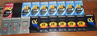 Predam 1x nahrate VHS na fotkach SONY, BASF, TDK, MAXELL atd - 3