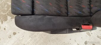 Bmw e34 M5 sedan Alcantara Hurricane sedacky - 3